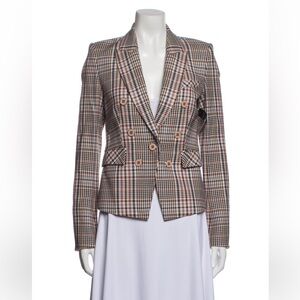 Veronica Beard Multicolor Plaid Blazer